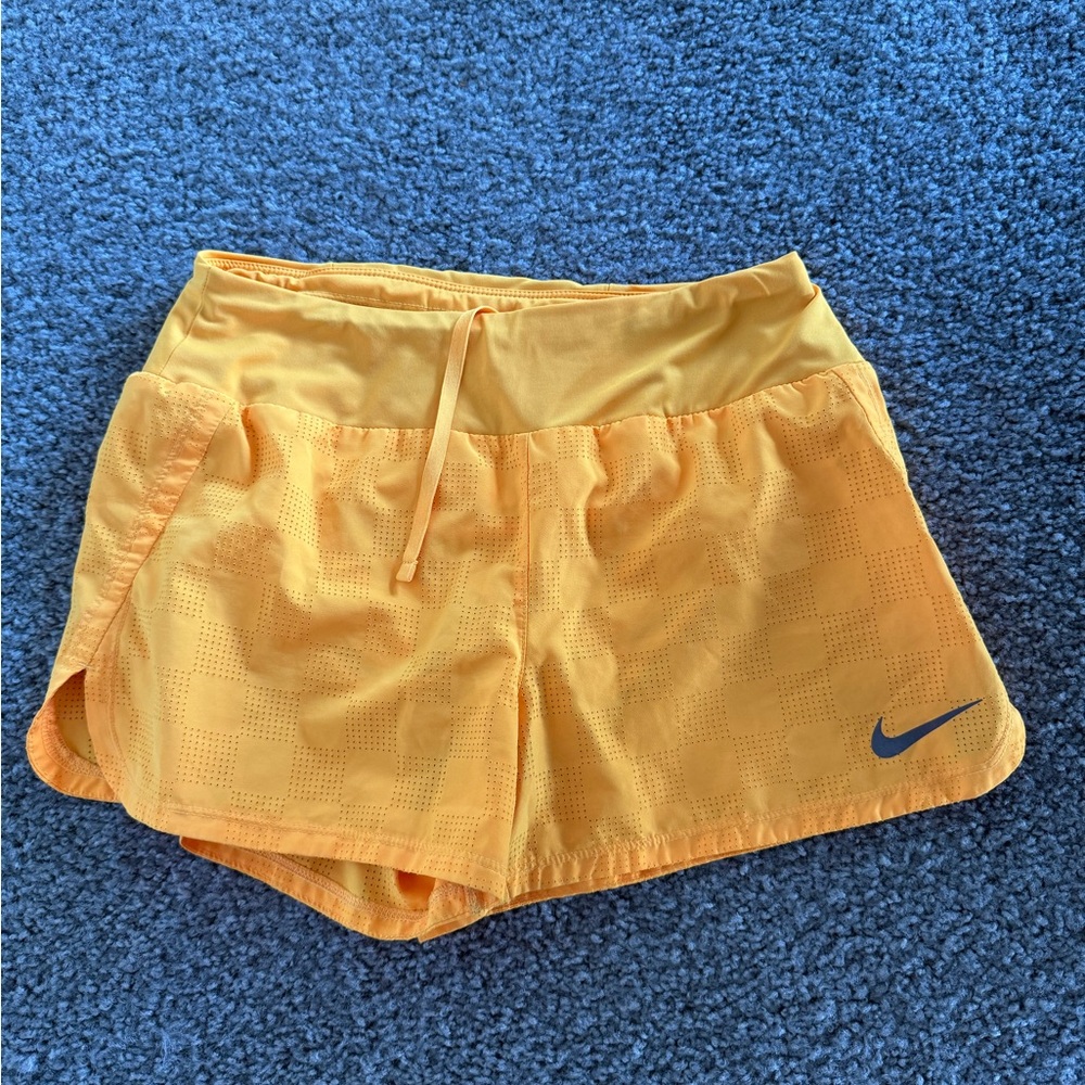 Yellow small Nike shorts